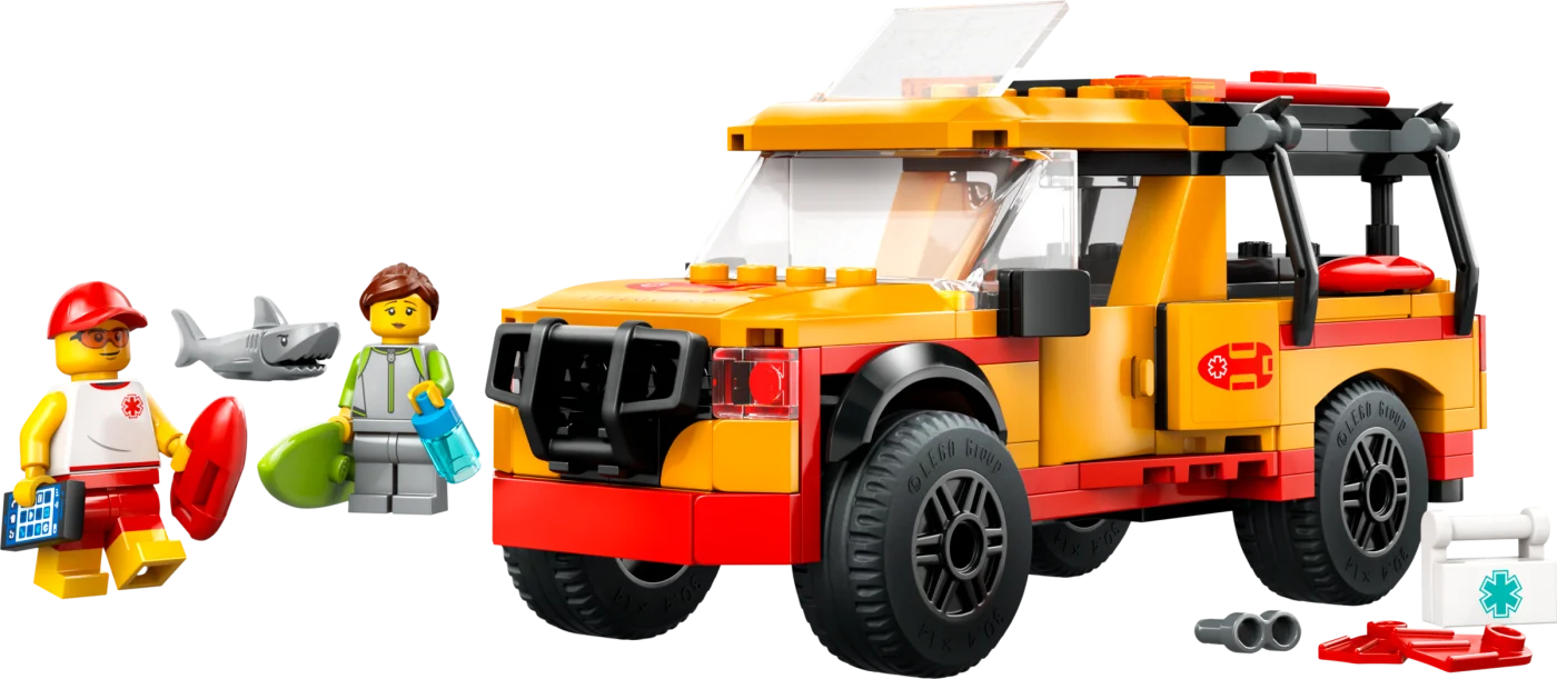 Lifeguard Beach Rescue Truck
