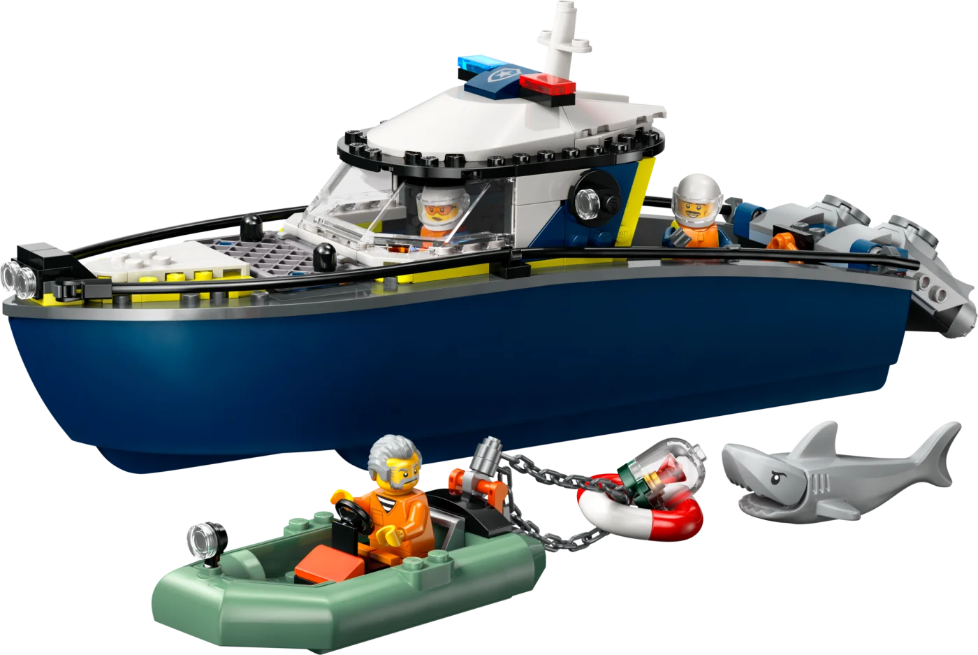 Police Boat Chase