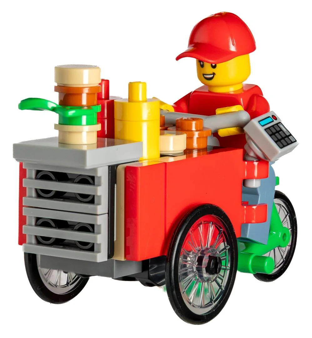 Bike Burger Cart
