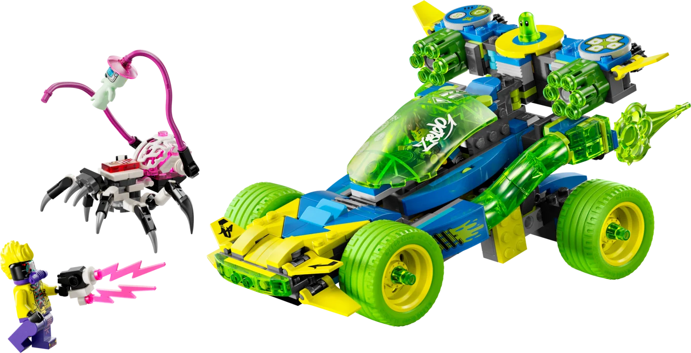 Mateo and the Z-Blob Action Race Car