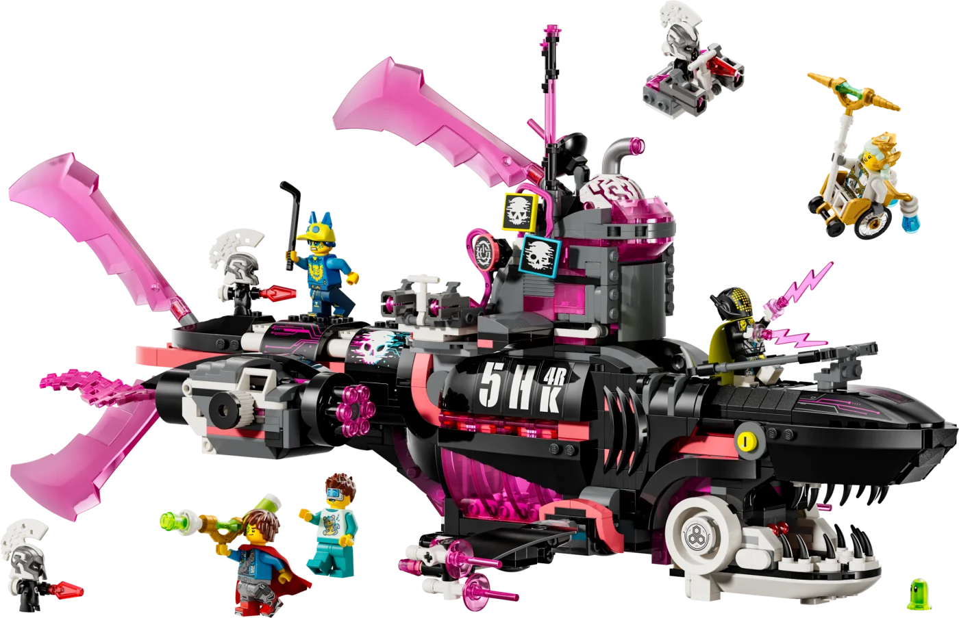 Nightmare Shark Submarine