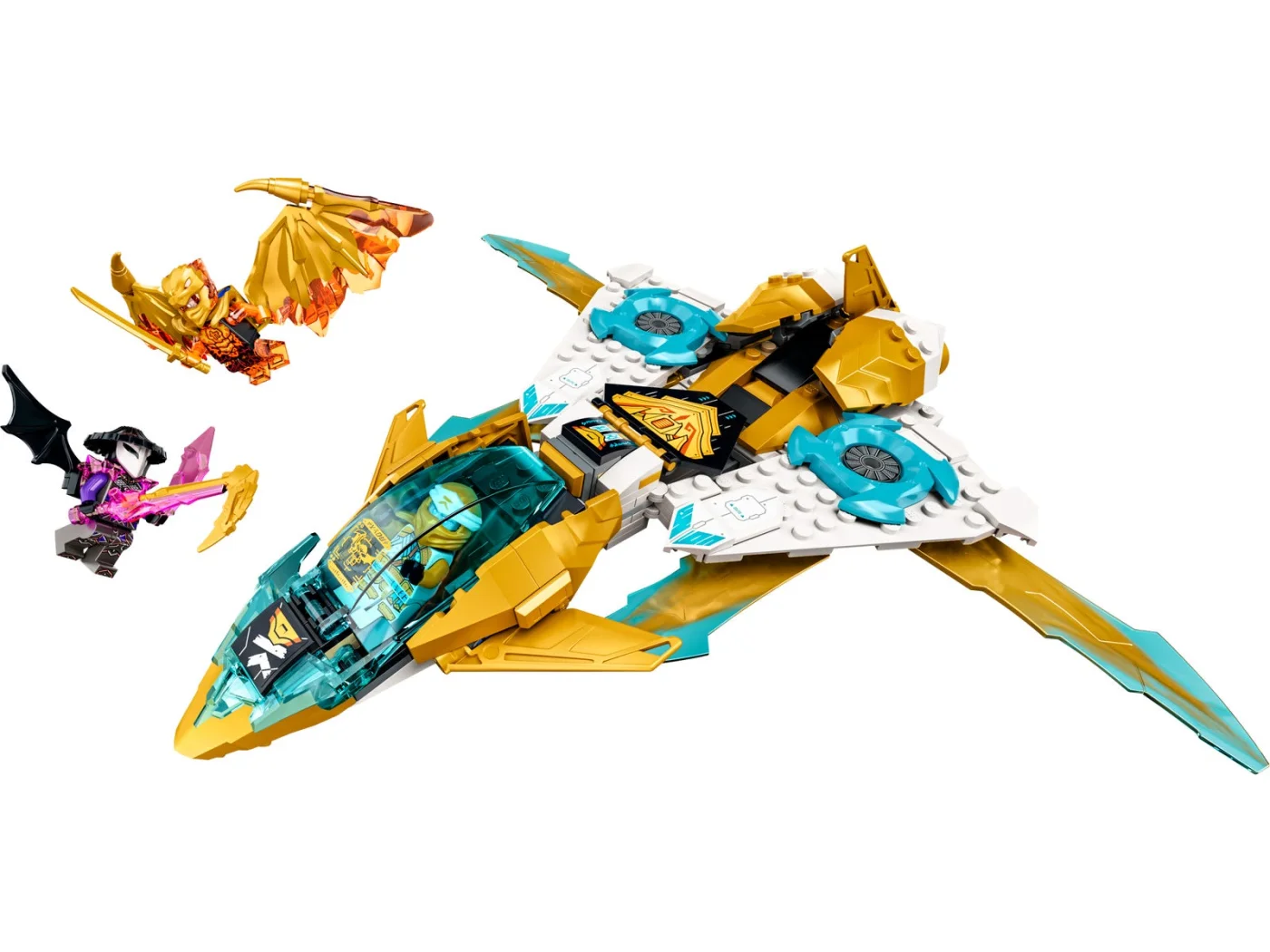 Zane's Golden Dragon Jet