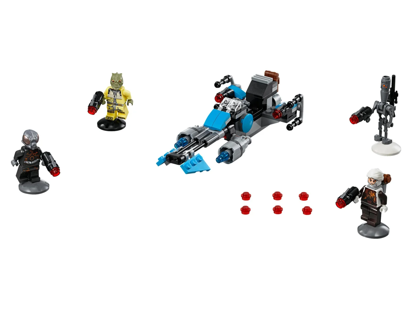 Bounty Hunter Speeder Bike Battle Pack