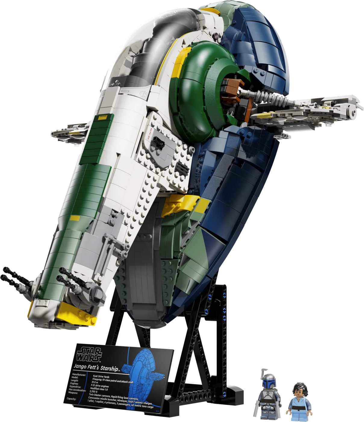 Jango Fett's Firespray-Class Starship