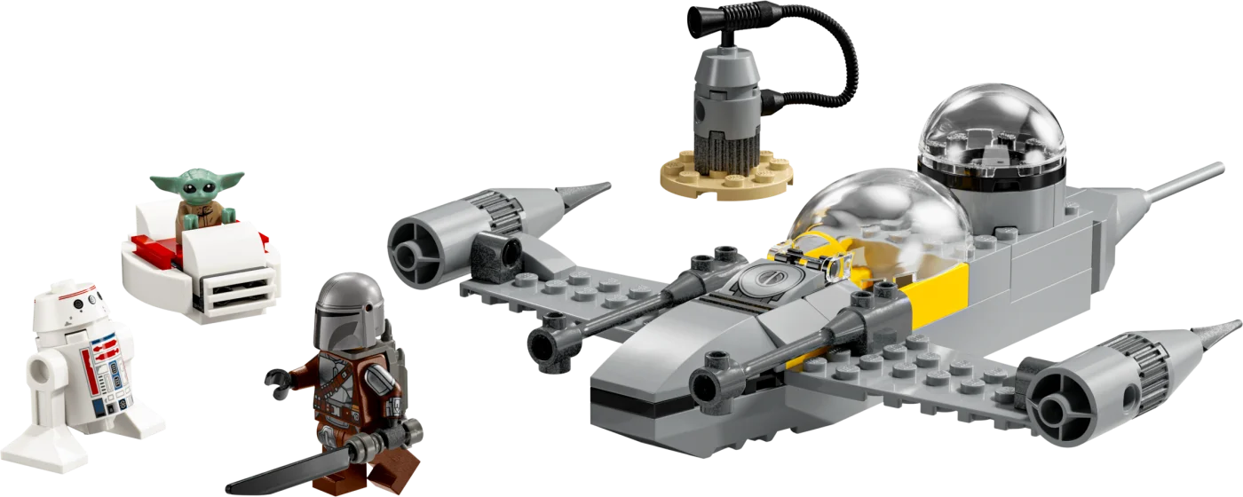 Mando and Grogu's N-1 Starfighter