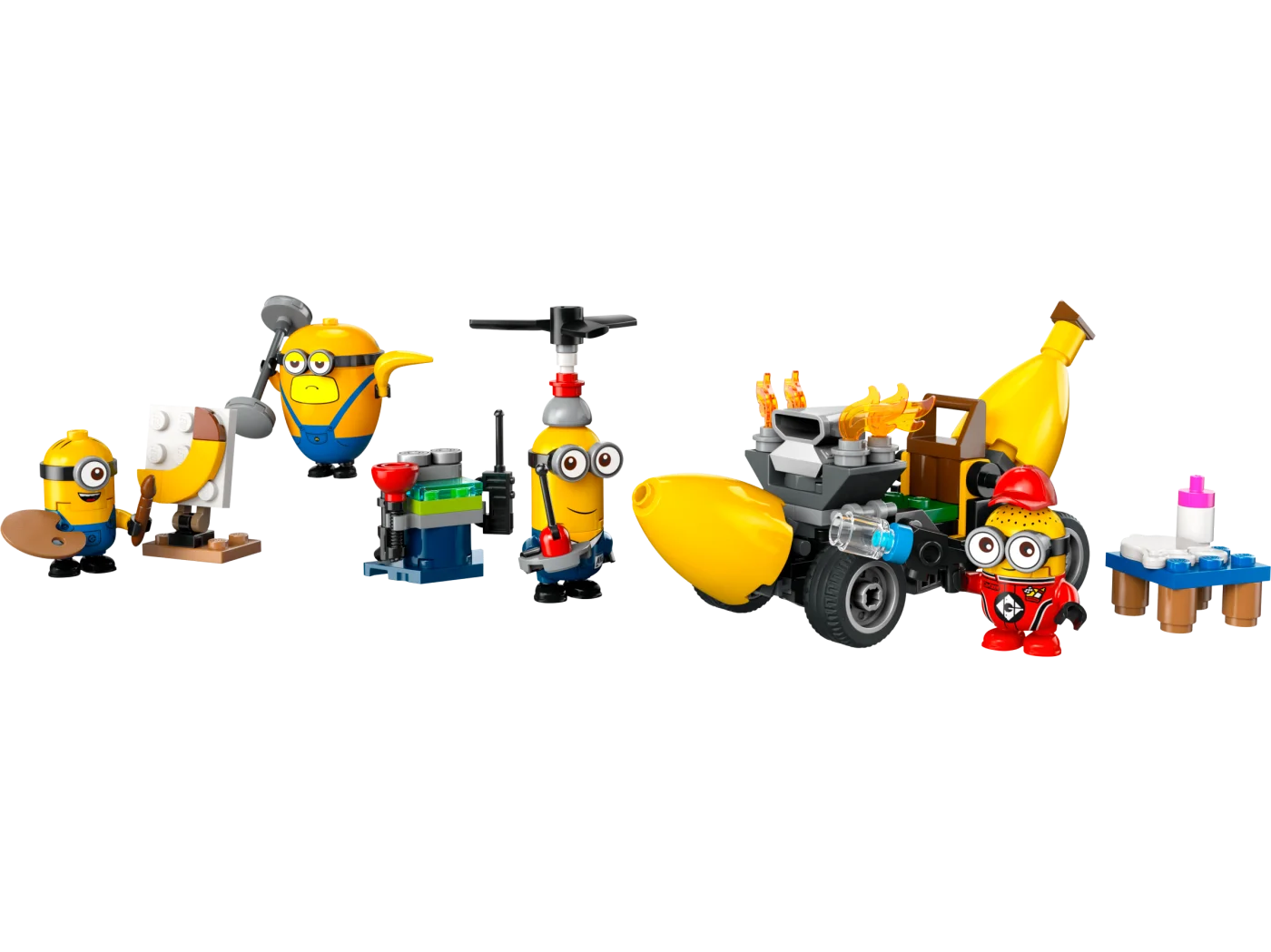 Minions and Banana Car