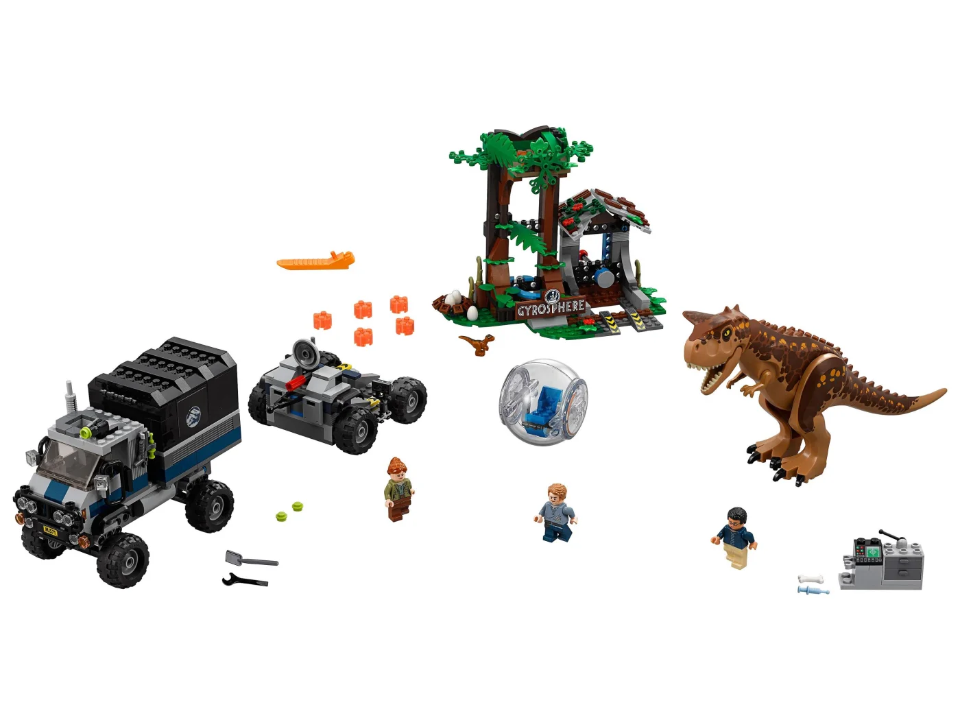 Carnotaurus Gyrosphere Escape