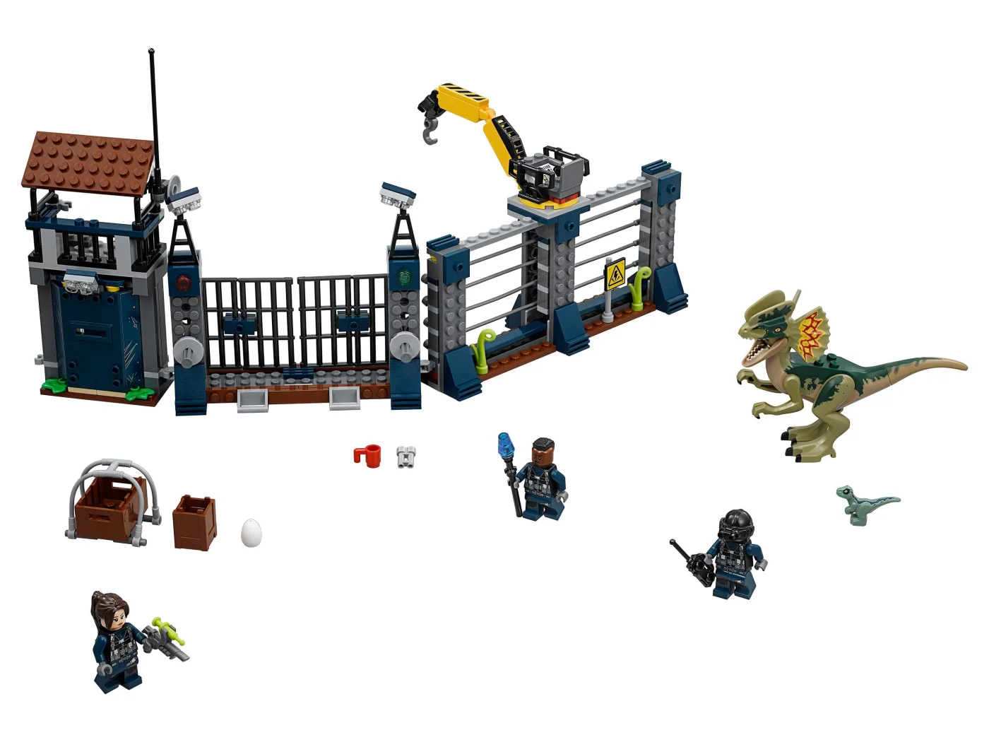 Dilophosaurus Outpost Attack