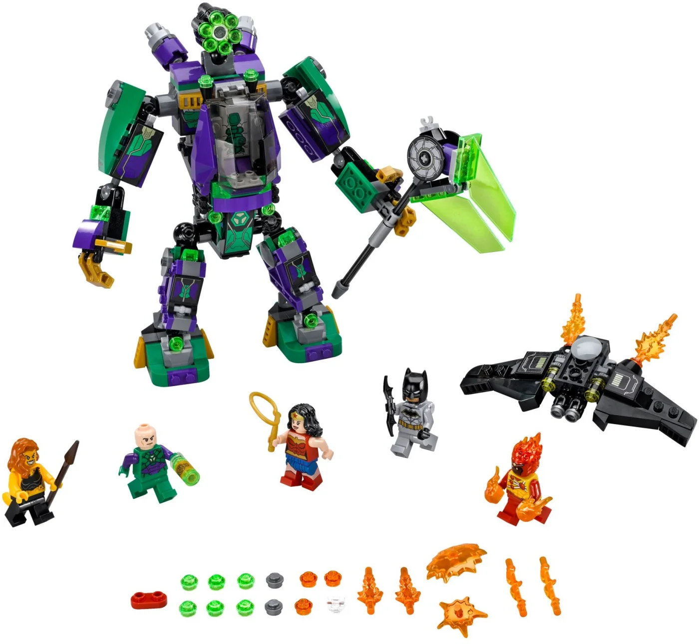 Lex Luthor Mech Takedown