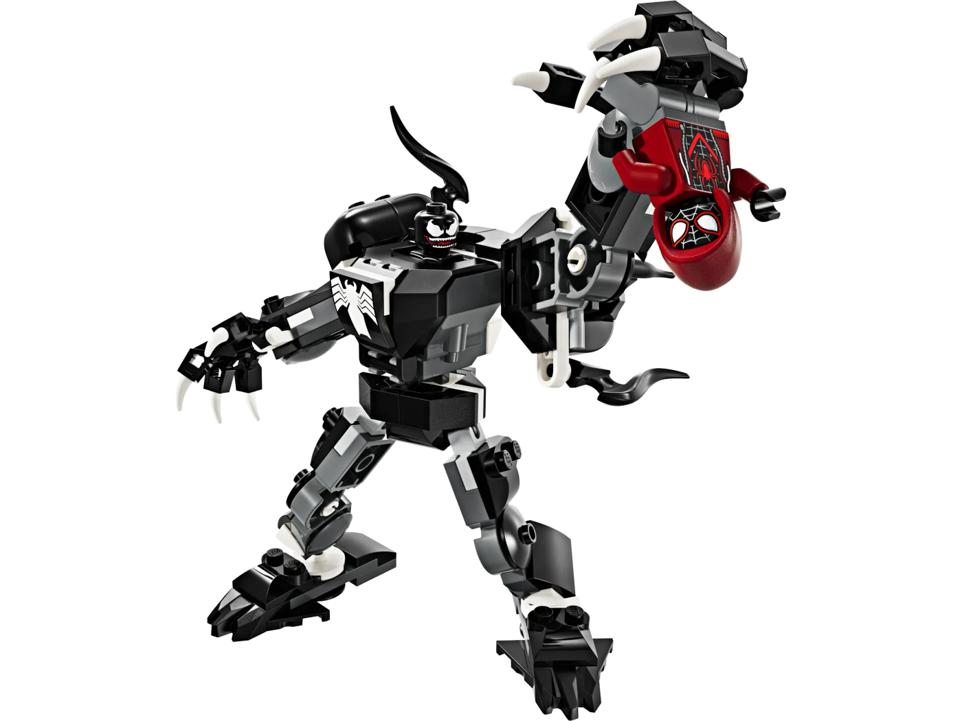 Venom Mech Armor vs. Miles Morales