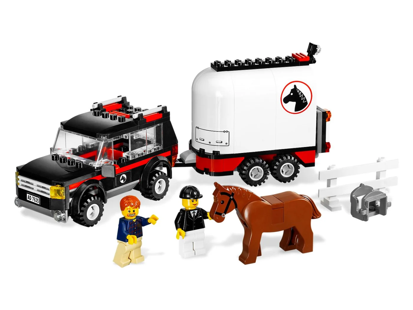 4WD with Horse Trailer