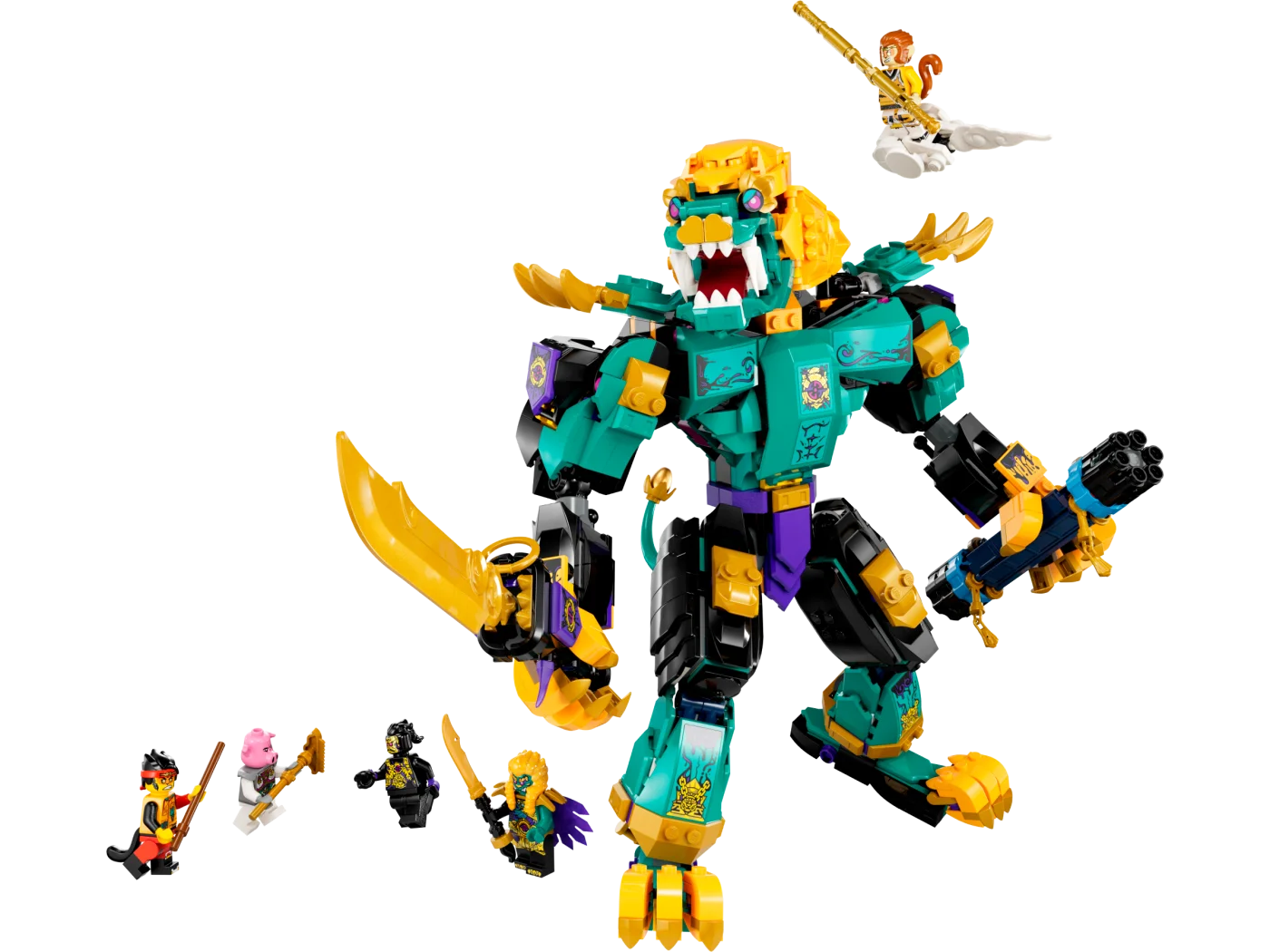 The Mighty Azure Lion