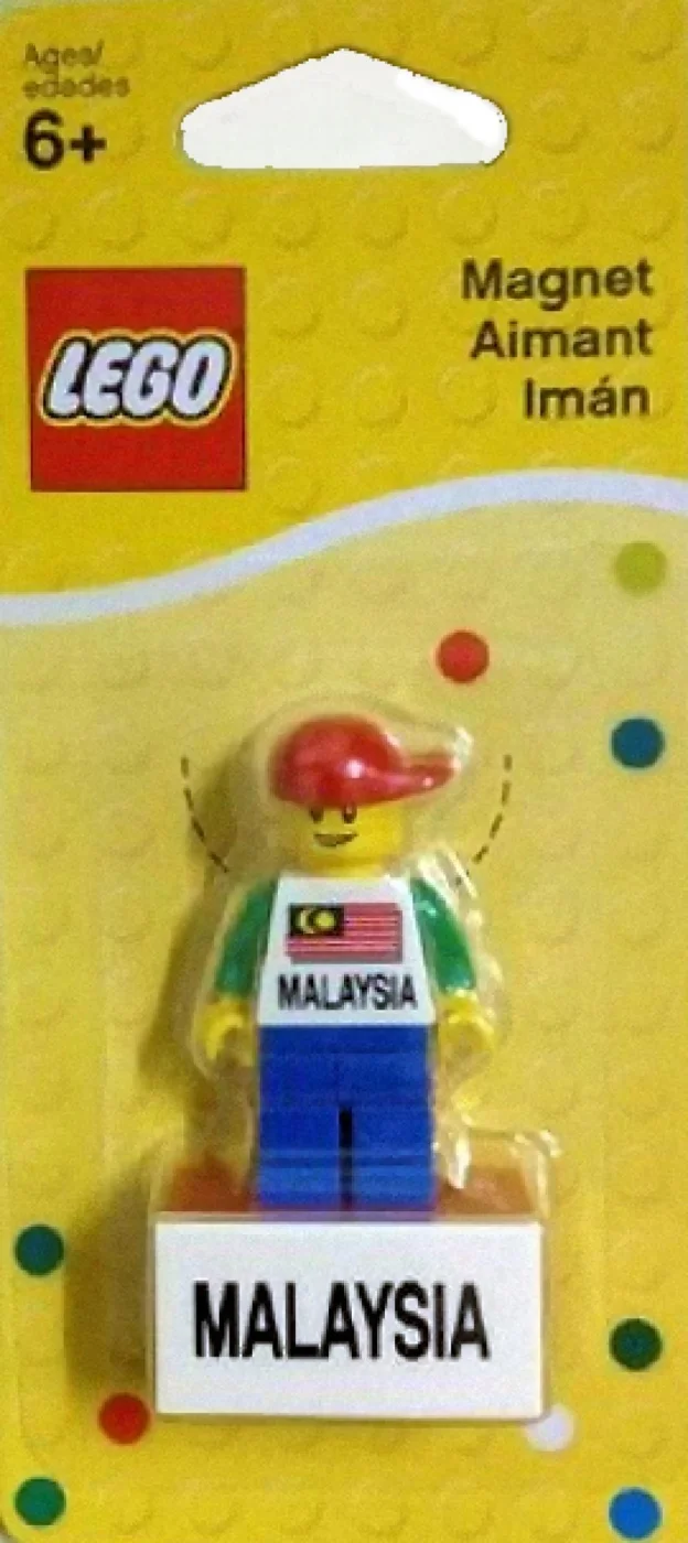 Malaysia Minifigure Magnet